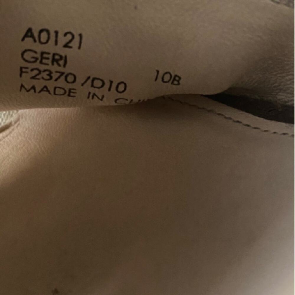 Coach Khaki/Brown Signature Pleated  Sandals, Size 10B - Picture 4 of 8